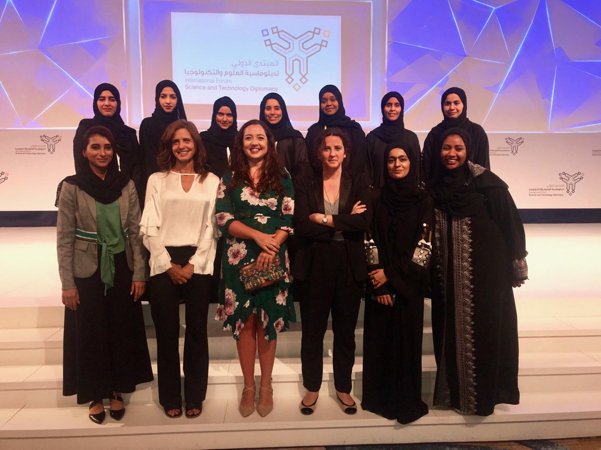 SciDip's tweet photo. Celebrating the extraordinary women we’ve met ⁦@IFSTD_om⁩! #ScienceDiplomacy can help advance #womeninSTEM around the world #WomenInSciDip #InternationalDayOfWomenInScience ⁦@INGSciAdvice⁩ ⁦@FECYT_Ciencia ⁦@margagual⁩ ⁦@mbbvt⁩ ⁦@MollyBrook⁩ ⁦ https://t.co/WPSpCjjmfR