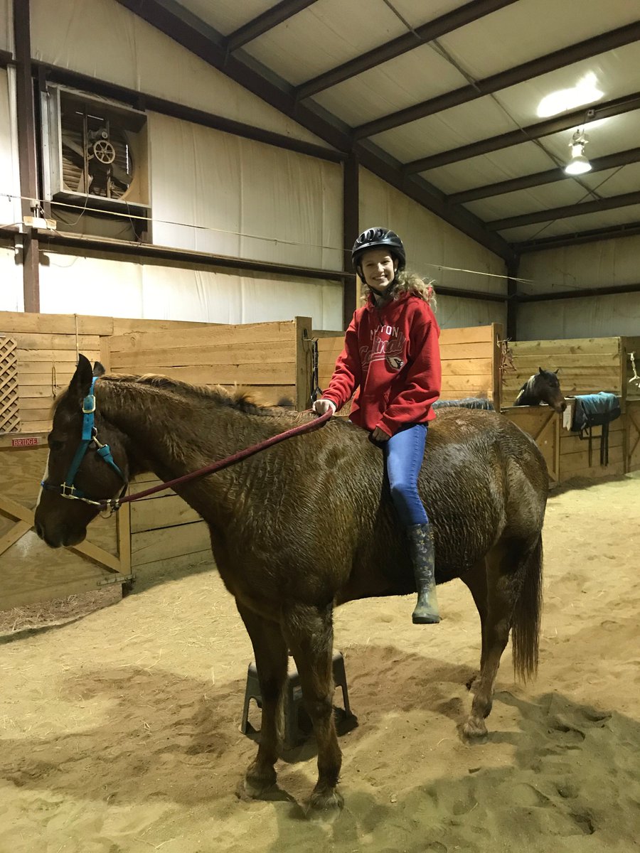 Such an amazing experience for <a href="/johnsonknights/">Johnson Knights</a> <a href="/Hall_Schools/">Hall County Schools</a> student, Abbey!  Enjoyed watching Abbey apply what she has learned and being an important member of the Saddle Buddies team!