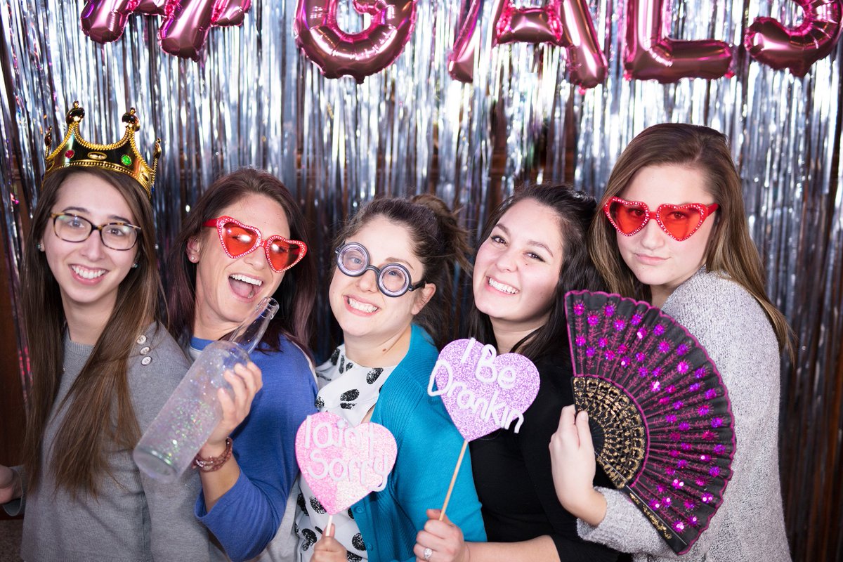 Tonight is the night! Who's ready for #galentinesday? Last year people came in anything from sweats to dresses - so you have no excuse! Party starts at 7