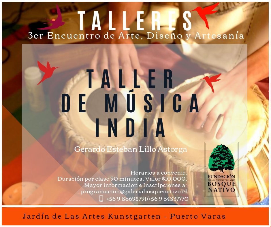 Aprender música, resolver la interacción desde sus atributos y dar resultado conjugando ritmo, armonía, melodía, volumen, tempo es lo que nos trae Gerardo Lillo en el taller de Música India🎼 🎶👳👇