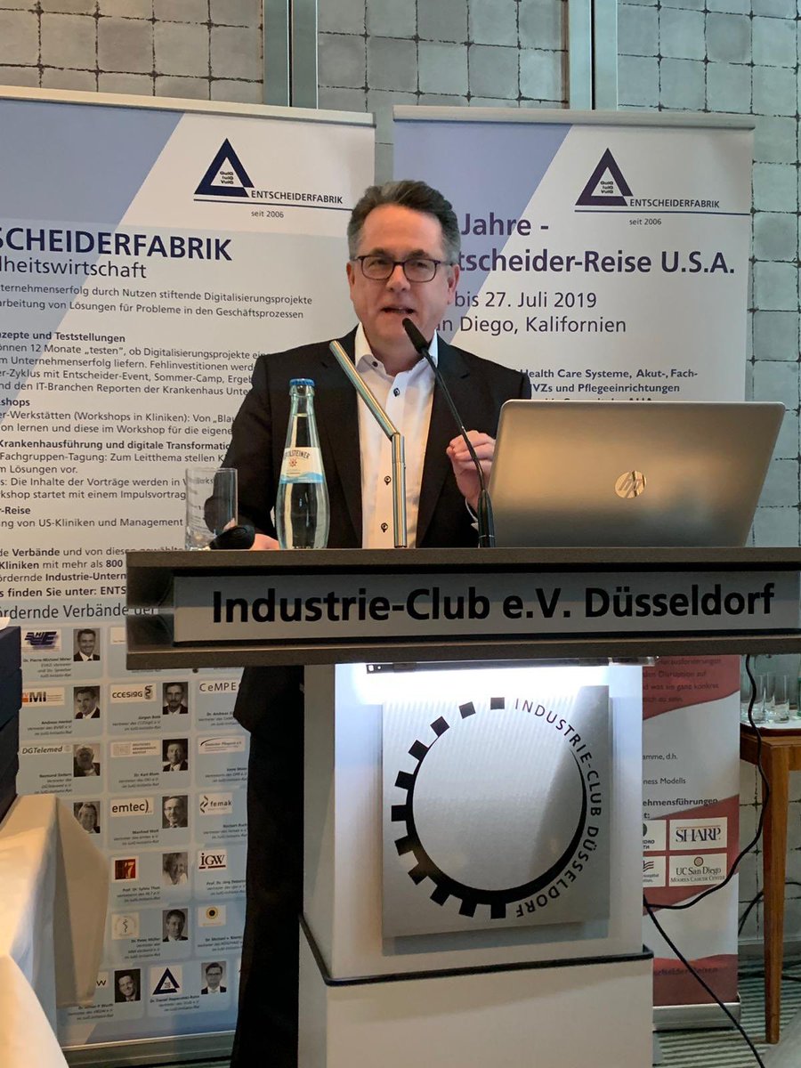 Pierre_Meier's tweet image. .@DDullings #Entscheider-Event: zwei Tage im Kreativlabor! Forderungen an Politik: 1. Aktiver Wandel im Kontext Qualität = Länder müssen Strukturen ordnen. 2. Ambulantisierung der Krankenhäuser/ Praxen werden wie Tante Emma-Läden aufgegeben. 3. Digitalisierung zum smart hospital!