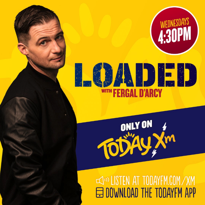 TodayFM's tweet photo. Tune in now to our Alternative Music stream #TodayXM for @FERGDARCY's brand new show #LOADED! 

https://t.co/a2gryUbyBD https://t.co/iLWXH6Rzmh