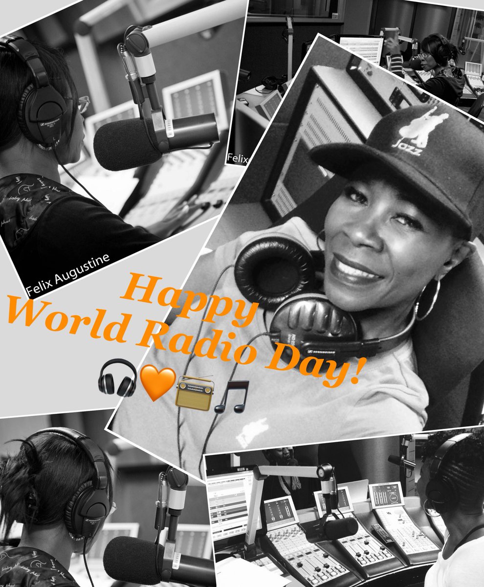 #HappyWorldRadioDay 🧡🎵🎧