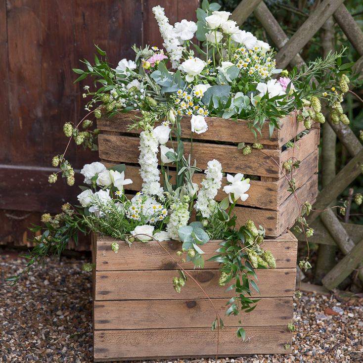 Looking for a rustic feel for your wedding that won't cost the earth in every sense? Then #AppleCrates are your solution. 
More info here: vintageapplecrates.com
#WeddingWednesday #weddings #bride #weddingflowers #bouquets #bridesmaid