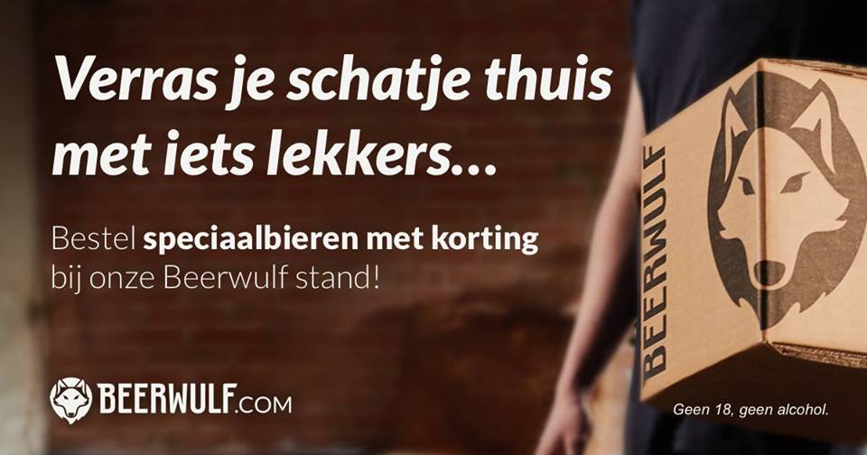 ★ TIP ★ <a href="/BeerwulfWebshop/">BEERWULF.com ®</a> heeft het perfecte cadeau voor jouw schatje thuis. Kom langs bij de Pop-up Street in The Hangout op de Huishoudbeurs en wij helpen je met je keuze!