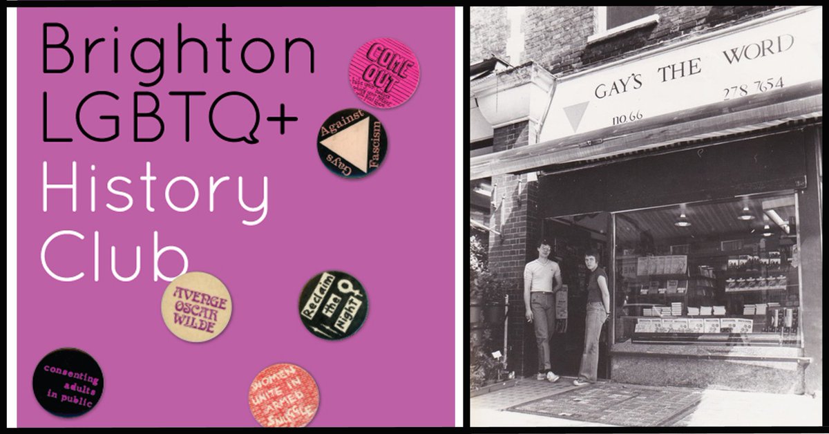 pinkfringeuk's tweet photo. February History Club - with Janet Jones. #brighton #queerbrighton https://t.co/Wb83KpPnWI https://t.co/goCt3RA6PC