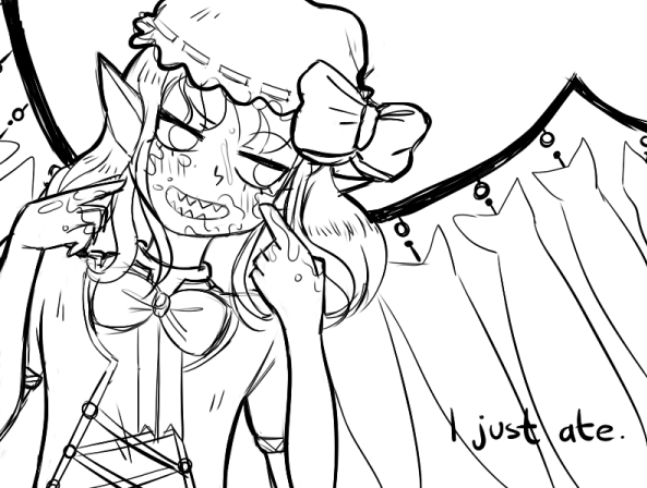 niceglitch's tweet image. 2010 flandre fanart  // #drawagain work in progres