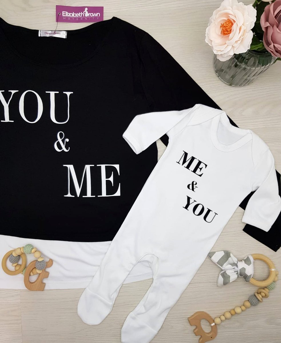 COMING SOON! Our ever popular You and Me maternity and nursing top will now be available with a matching Me and You babygrow! Watch this space! #maternityfashion #nursingfriendly
