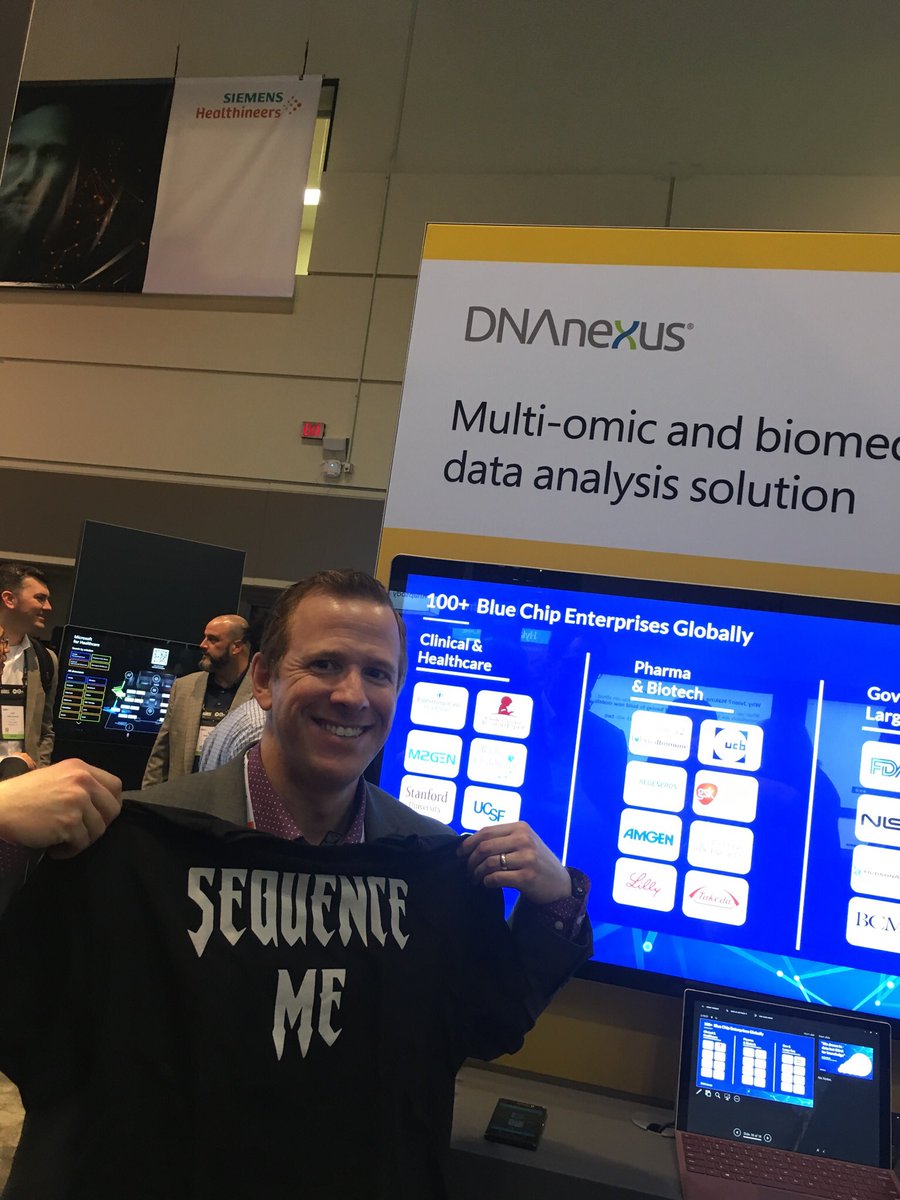 gail83452825's tweet image. #HIMSS19,@IntelHealth , #SequenceMe