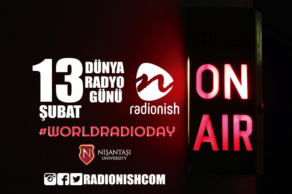 Gün bizim günümüz! Tüm radyo sevdalılarının ve bu işe gönül verenlerin Dünya Radyo Gününü kutlarız! #WorldRadioDay #DünyaRadyoGünü