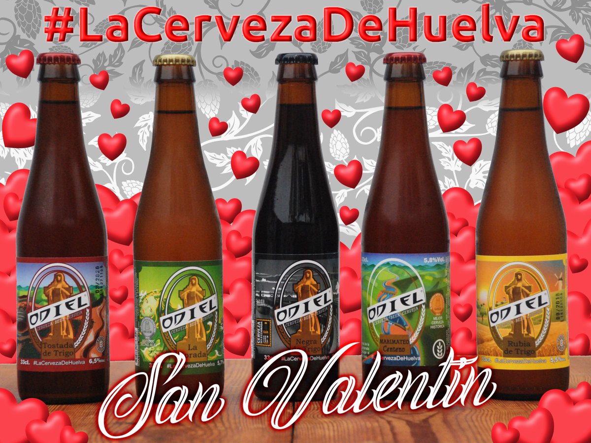 Sorprende este #SanValentin con la mejor cerveza artesana.
😘🍻🥰
#LaCervezaDeHuelva #QueSeaDeHuelva #VeganBeer #Natural
☎️959 092 467 
📧cervezaodiel@gmail.com