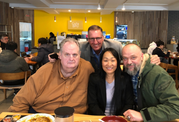 BPU_Holdings's tweet photo. Hand in hand, side by side, Seoul, Las Vegas and Sarajevo are! 🌎
We are happy to welcome our colleagues and friends from our #BPUI and #BPUE offices. This will be a productive week with new ideas and unforgettable memories. Our #BPUfamily grows day by day. 😊
#growingglobally https://t.co/ClCAIWbxzp