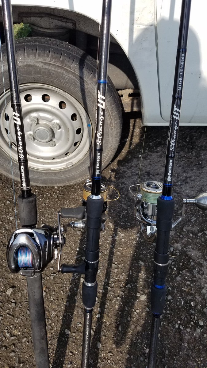 fuganrt's tweet photo. 今日はin-factory代表とブリブリロックショアゲーム
4ヒット3キャッチ、最初にかけたでかい謎魚はライン80m以上出されてブレイク
!!( ; ロ)゚ ゚
#天草釣り #熊本釣り #infactory
#ブリ #ロックショア https://t.co/chI6rKaZYp