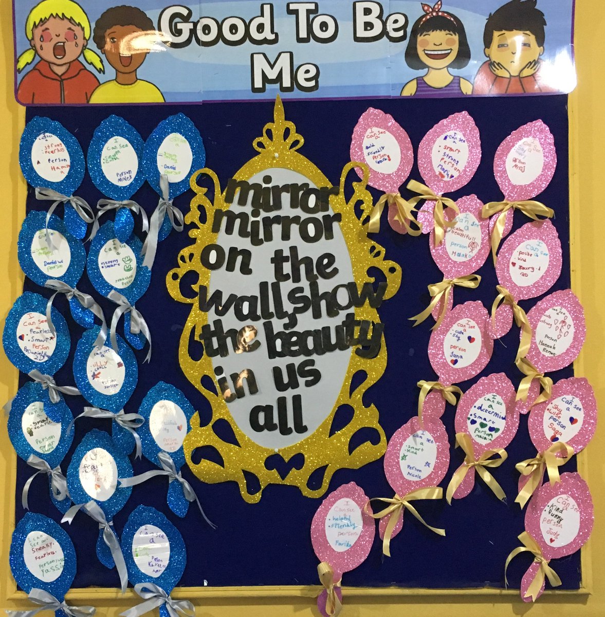EBIS_Egypt's tweet photo. Key Stage Two Seal Work: "Good to be me!" and "Going for goals!" were two of the recent themes studied by our students and represented by a display board for each class. Boards can be viewed at: https://t.co/iMTLJPNxVG. Empowering our students with ambition, pride and focus! https://t.co/QmmjmKwLkF