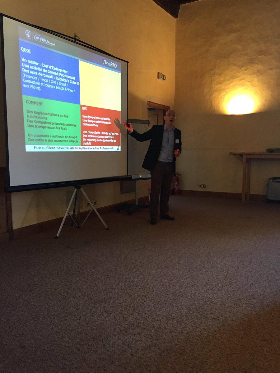 Les rencontres InterPRO de Chailly : intervention de Pascal Pineau : « faire de la place aux autres professionnels ».