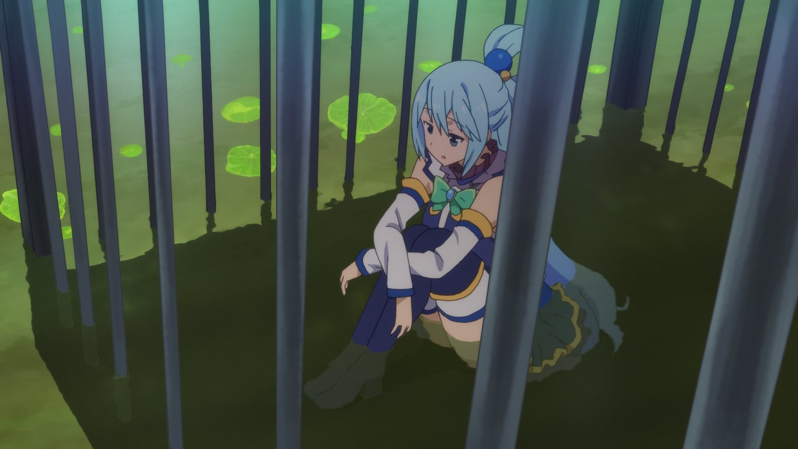 アニメ このすば 公式ツイッター 第1期第5話 再 この魔剣にお値段を Tokyo Mxにて25 35から放送です ぜひご視聴ください このすば 宴会の神様もとい水の女神 ダシを取られてる紅茶のティーバッグになるの巻 T Co 6zof3flgij