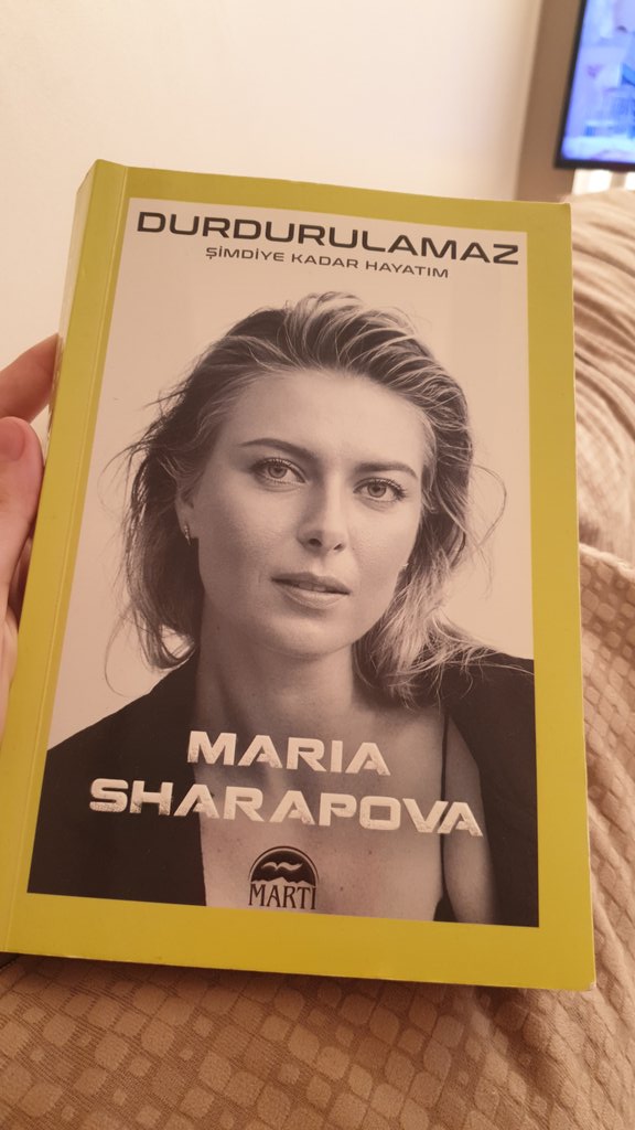 MelisUstundag's tweet photo. I have a read lot of books but this one different, it felt like @MariaSharapova was talking to me face-to-face. I am going to read it again and again. I admire you so much more. Please say Yuri I respect him. #Unstoppable #TurkishEdition 🇹🇷 #MariaSharapova https://t.co/DkjSP4GNJl
