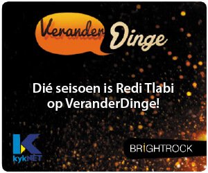 Hierdie week op <a href="/kykNETtv/">kykNET TV</a>, <a href="/VeranderDinge/">VeranderDinge</a> lê besoek af by bekroonde skrywer en radio-omroeper, <a href="/RediTlhabi/">Redi Tlhabi</a>, vir ŉ heerlike geselsie oor haar loopbaan, gesinslewe en meer. #LoveChange Pasgemaak deur <a href="/BrightRockZA/">BrightRock</a> die lewensdekking wat verander soos jou lewe verander.