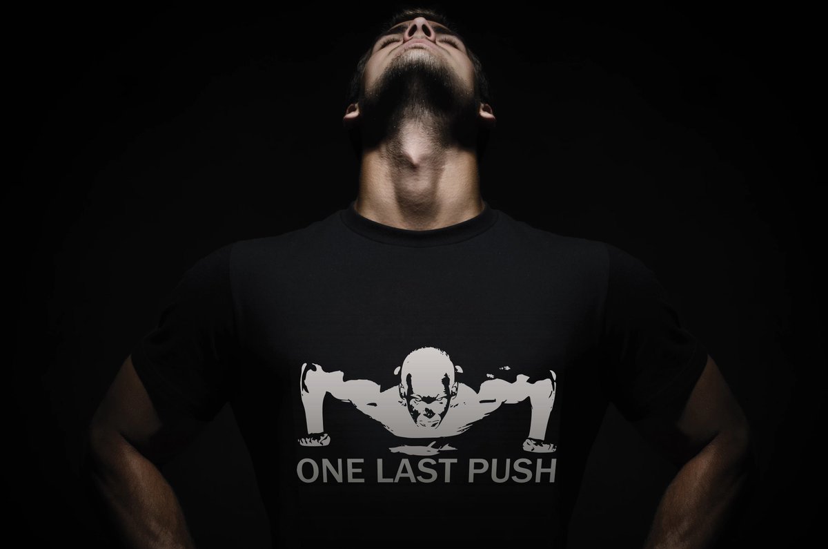 TopperTees's tweet photo. 💪🏋️ ONE LAST PUSH🏋️💪⠀
The Fitness Tee to Inspire You to give your workout ONE LAST PUSH!!!
Check Out 'https://t.co/dpSGYhm9Py⠀
⠀
#Teespring #fitness #fit #gym #workout #motivation #lifestyle #gymlife #training #getfit #bodybulding #gymclothing #gymwear #FitnessGoals #win https://t.co/UhFIvYmi6J