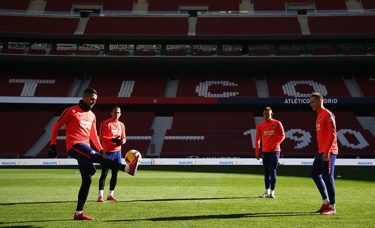 Vitolo y Filipe Luis se postulan como titulares (Foto: ATM).