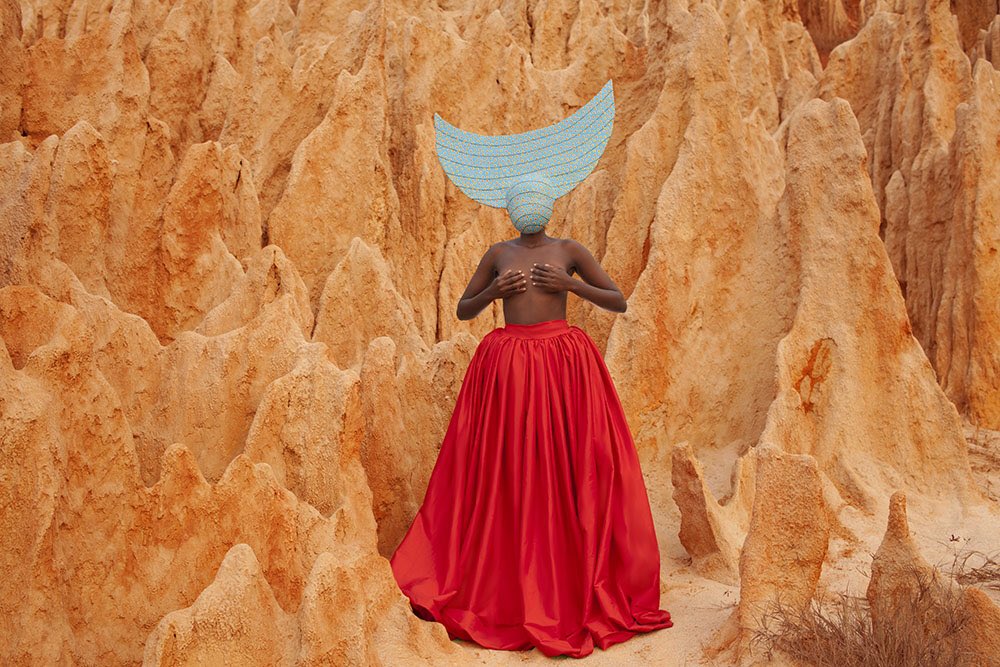 Angolan artist Keyezua from her series Fortia.