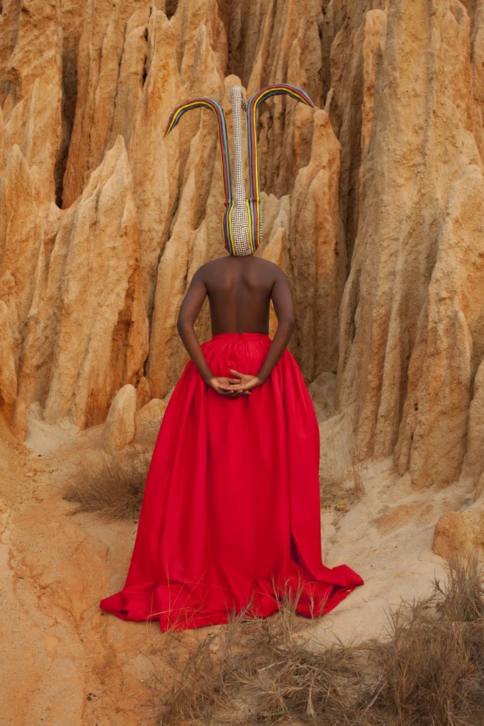 Angolan artist Keyezua from her series Fortia.