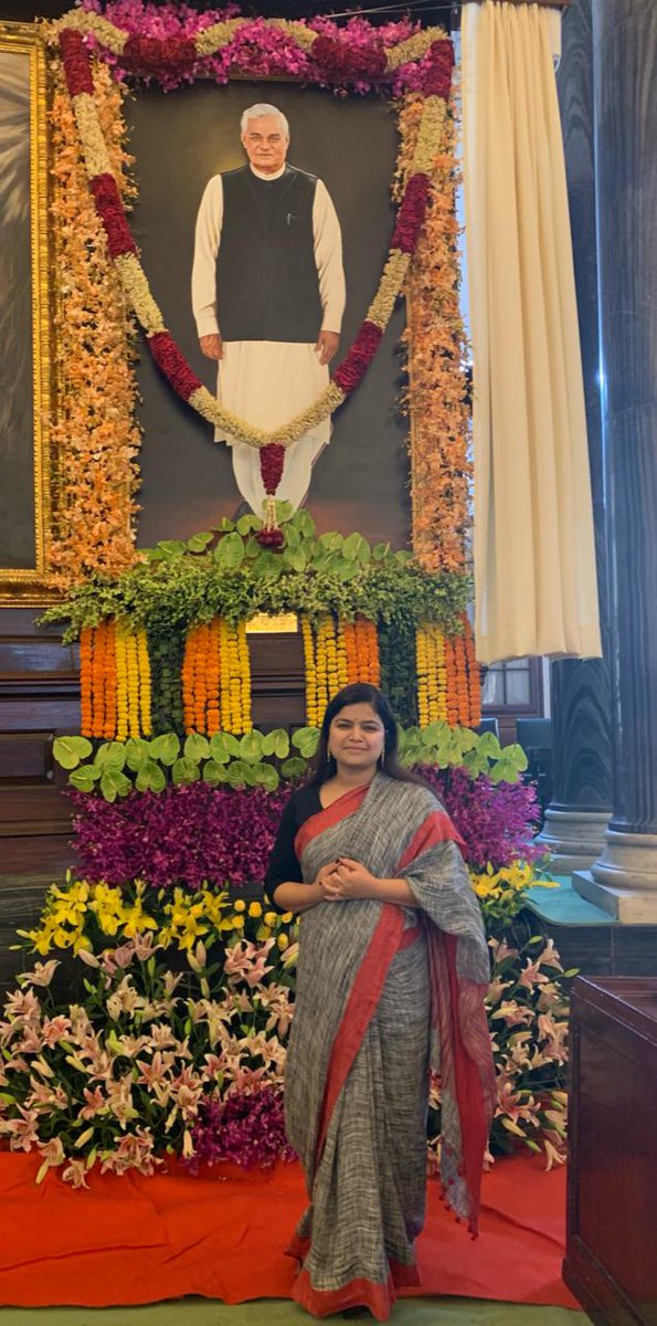 Today,as last session of 16th Loksabha concludes,I’m grateful to my voters who gave me the opportunity to represent them.Also grateful to my party leadership &amp; colleagues for their continuous support.
Hope to be in 17th LS again for my constituents with Sh <a href="/narendramodi/">Narendra Modi</a> ji as PM.