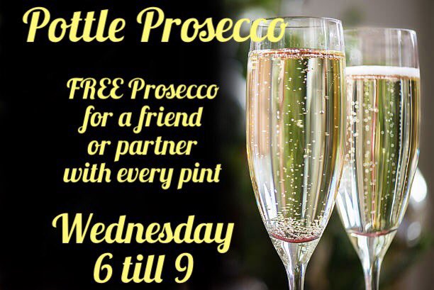 Free Prosecco anyone? #micropub #Beeston #Nottingham #prosecco #free