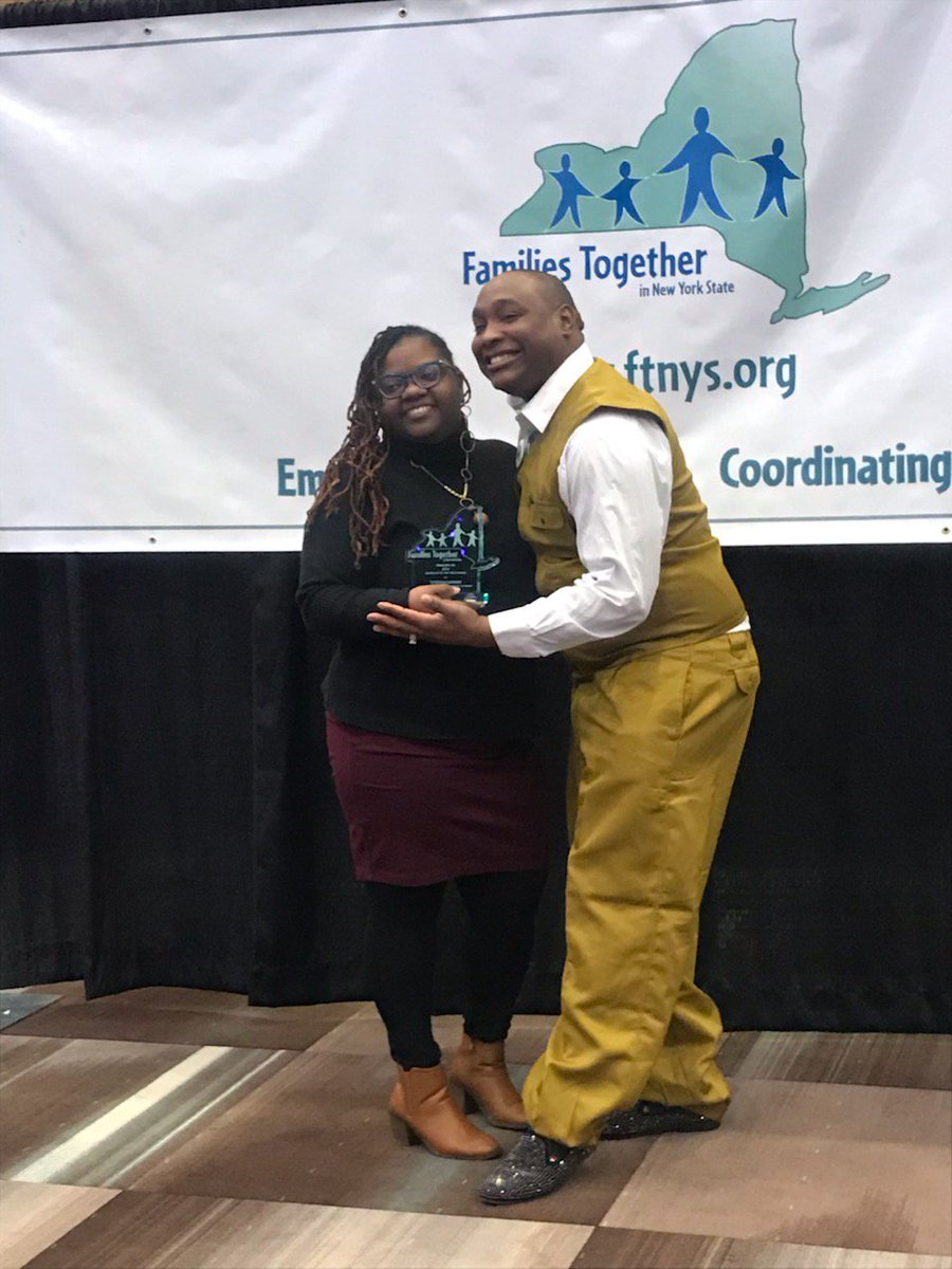 TeaTheCoach's tweet photo. Honored to be named Advocate Of The Year by @ftnys for all of my work to support system impacted families . I do this work from my core. Healing my community. One session at a time. #CoachTea https://t.co/cLjnj8FCIE