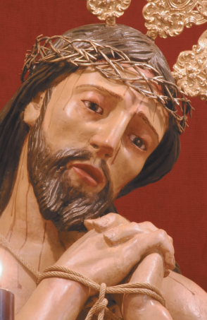 dCofradias's tweet photo. #dCofradiasPorLaProvincia
El Señor de la Humildad y Paciencia es una imagen anónima del S. XVII que representa a Jesús sedente y en actitud de oración. Por su antigüedad nos encontramos ante una talla muy modificada y con varias policromías. https://t.co/H6VrS0v0S5