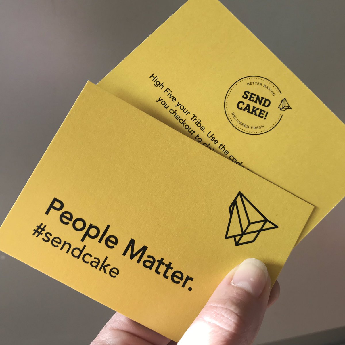 Thank you @24DesignPrint for a super speedy service - ordered these yesterday, delivered today 👌🏻All in preparation for <a href="/IntlConfex/">International Confex</a> 26-27th Feb #sendcake #peoplematter #voucher #B2B