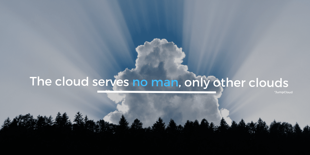 employee_zero's tweet photo. Gone are the days of Active Directory dominance, and with those changes in the IT environment, IT admins need serverless cloud IAM.🤓 That's where JumpCloud steps in 💪🏾

https://t.co/avMgtf5pCV 

#ITSupport #TechSupport #Tech #JumpCloud #IAM #Servers #Directory #Cloud https://t.co/tdVOfouFxq