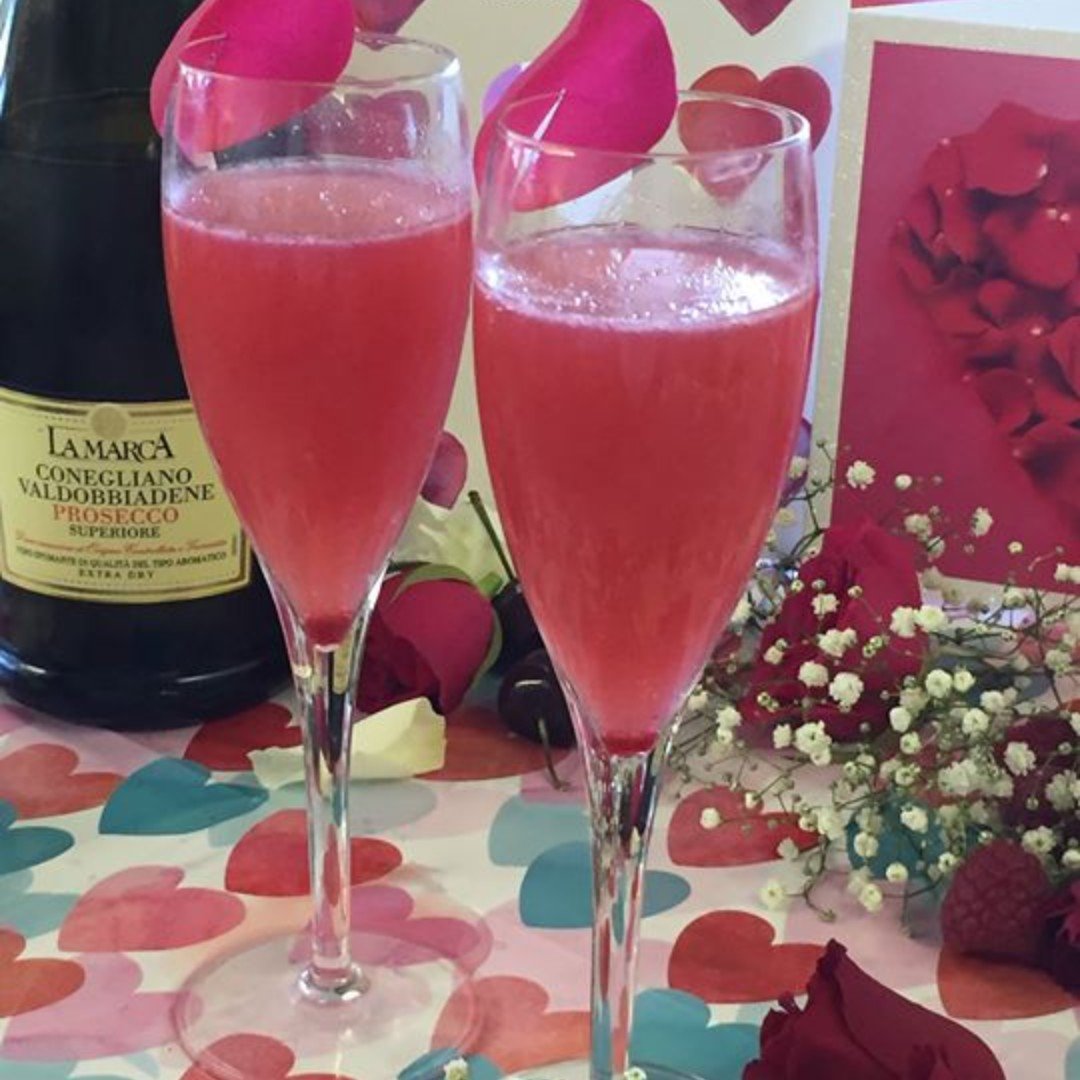 Whats your favourite tipple this Valentines Day?

We at canapé box like a Raspberry and Rose Blini! Why not give it a go.

Add 1tbsp raspberry puree and 2 drops of rosewater to a glass, top up with Prosecco and garnish with rose petals.