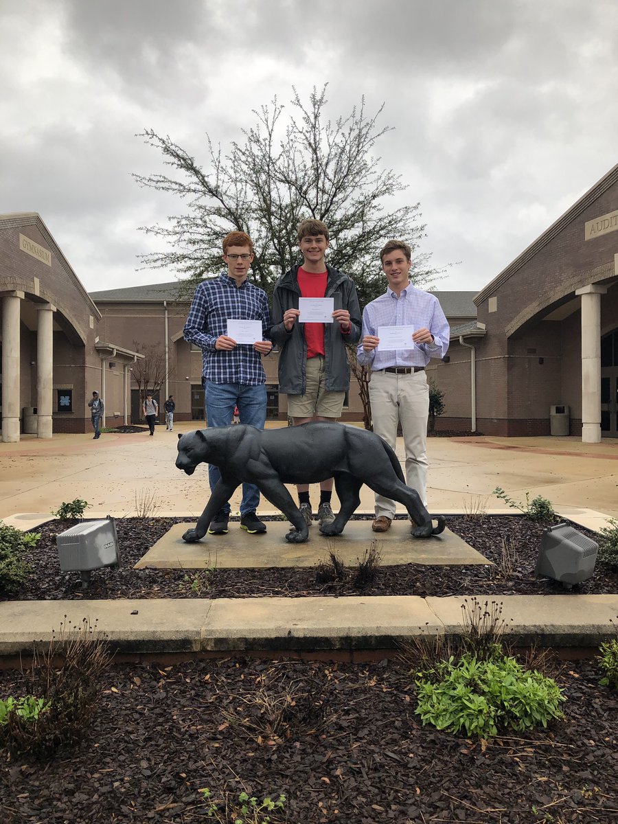 Northridge Academic Powerhouse portrait...Isaac Smith, Walker Ferry, and Ethan Sneckenberger all advance as National Merit Scholar Finalists!  What an honor!  GO JAGS!!!
