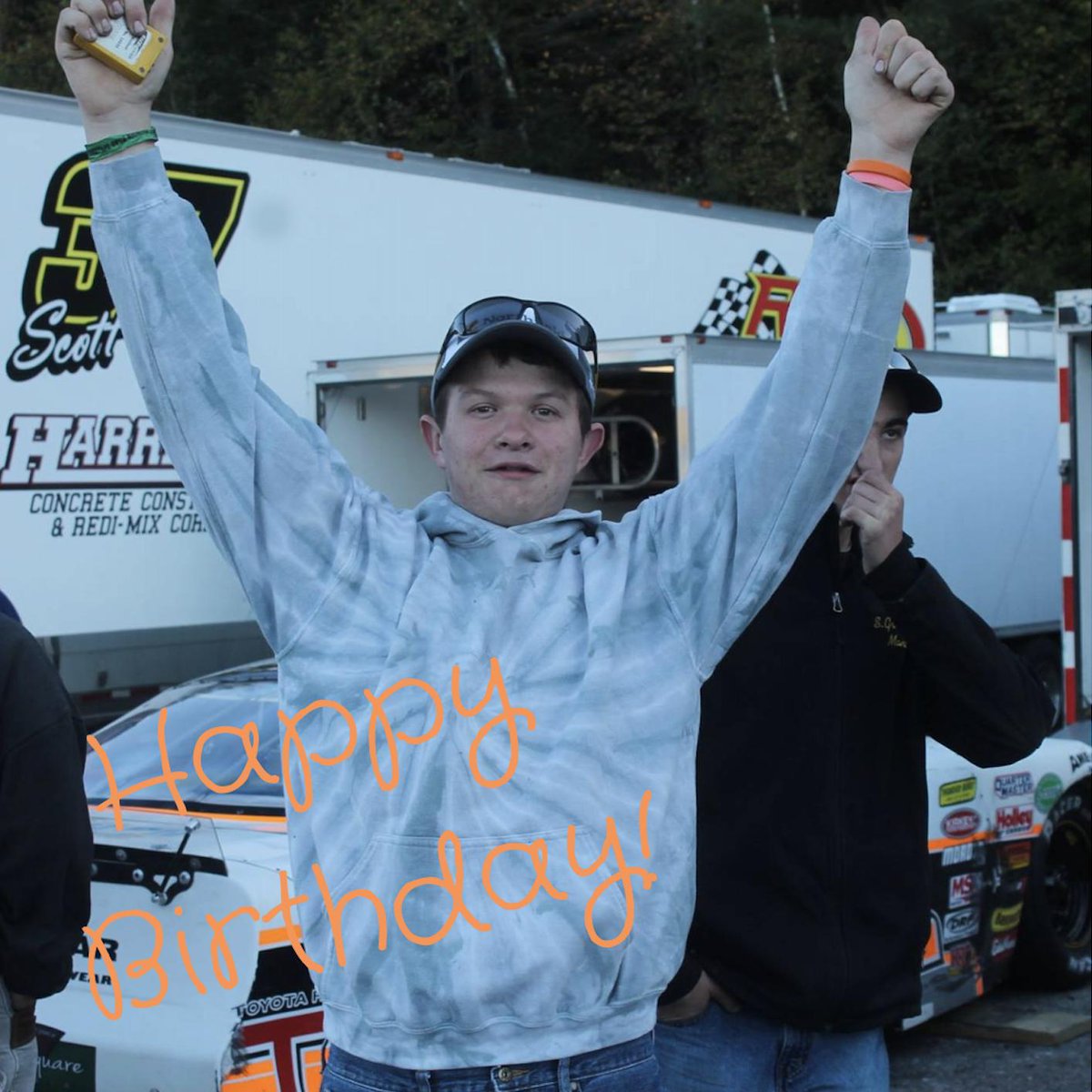 HallstromMotors's tweet photo. Happy birthday @EvanHms! So proud of all you do on and off the track. 2019 is another step forward. Keep pursuing your goals. #nevergiveup #1VT #family #NASCAR https://t.co/AzRueaaQTe