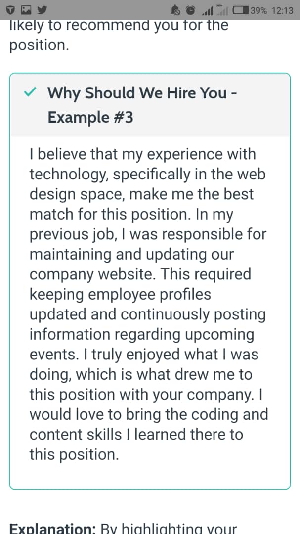 Why should we hire you