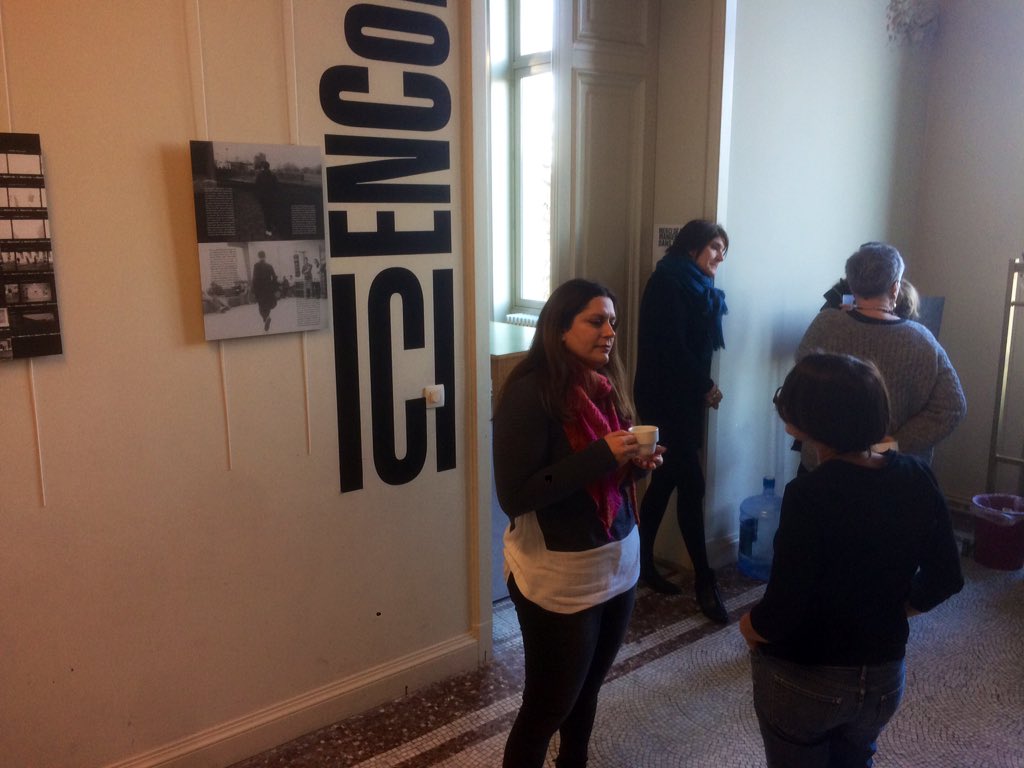 Le_LABA's tweet photo. [JOUR 1] Début de la formation #MigratoryMusics soutenu par @ErasmusplusFR avec l’atelier graphique de Lucile Gaultier artiste intervenant en classe de primo-arrivants à Marseille https://t.co/sJIQptzDhP