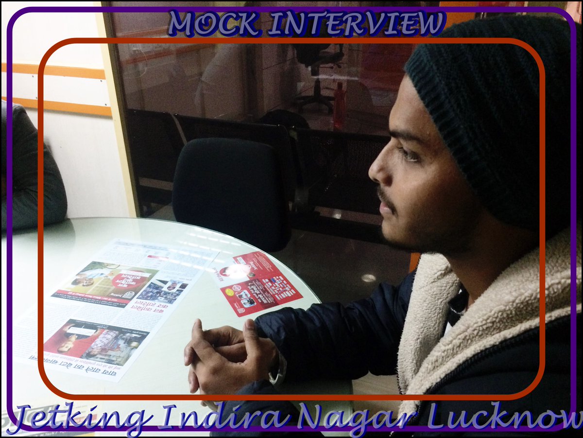 JetkingLucknow2's tweet photo. #Mock_Interview तैयारी #जीत की :) conducted at
#jetking #lucknow #indiranagar :)
#नौकरी करने की की अब #आप की बारी
https://t.co/qpzu19pxKU
#career #placement #industry #connect #job #jetking #indiranagar #lucknow #internship #8400693715 https://t.co/4ciDaodeFP