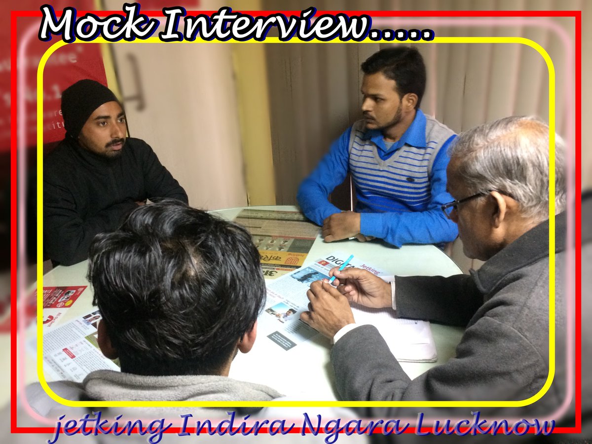 JetkingLucknow2's tweet photo. #Mock_Interview तैयारी #जीत की :) conducted at
#jetking #lucknow #indiranagar :)
#नौकरी करने की की अब #आप की बारी
https://t.co/qpzu19pxKU
#career #placement #industry #connect #job #jetking #indiranagar #lucknow #internship #8400693715 https://t.co/4ciDaodeFP
