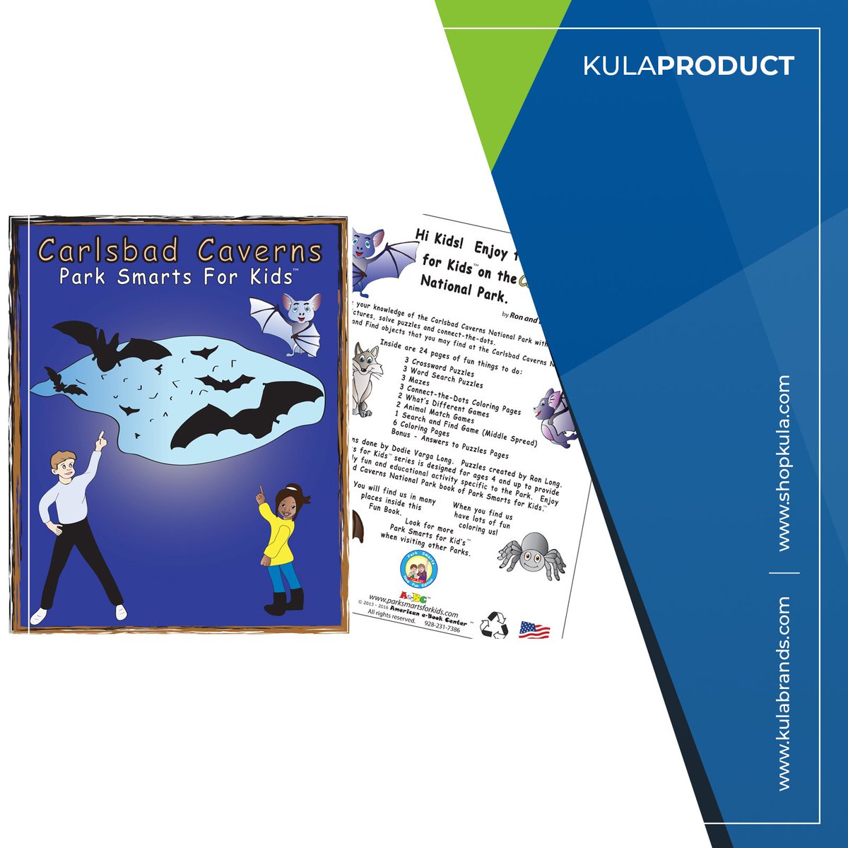 kulaDoug's tweet image. Carlsbad Cavern is a fun book for kids. Children love to explore the coloring pages and solve the puzzles to get knowledge of Carlsbad Caverns National Park! You can get this knowledgeable and fun filled book from:
goo.gl/3nN22H
#kulabrand
#book
#funfilledactivityseries