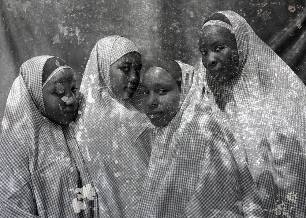 Nigerian photographer and artist Rahima Gambo from her series ‘Education is Forbidden.’