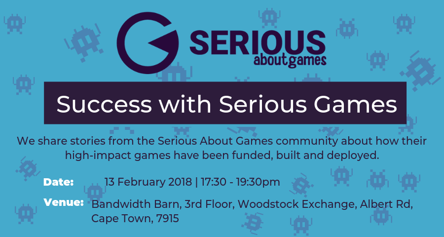 Looking forward to seeing you guys tonight. 

Just in case you didn't book your ticket yet, we've got you: ow.ly/oxVI30nGwas 

#SuccessWithSeriousGames #EdTech <a href="/SeriousGamesSA/">Serious About Games</a> <a href="/michelle_matt/">michelle_matt</a>