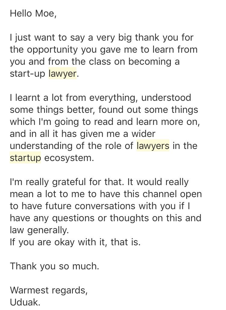 We will also talk extensively on building your legal practice as a business. Many lawyers struggle with this (me inclusive) so I’m pretty excited. Here are some reviews from the last class.
