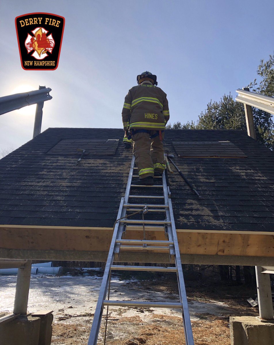Battalion 2 members conducted a training evolution this week using a prop to simulate ventilating a roof