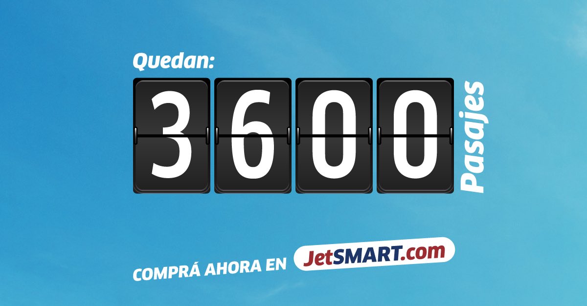 JetSMART on Twitter: \
