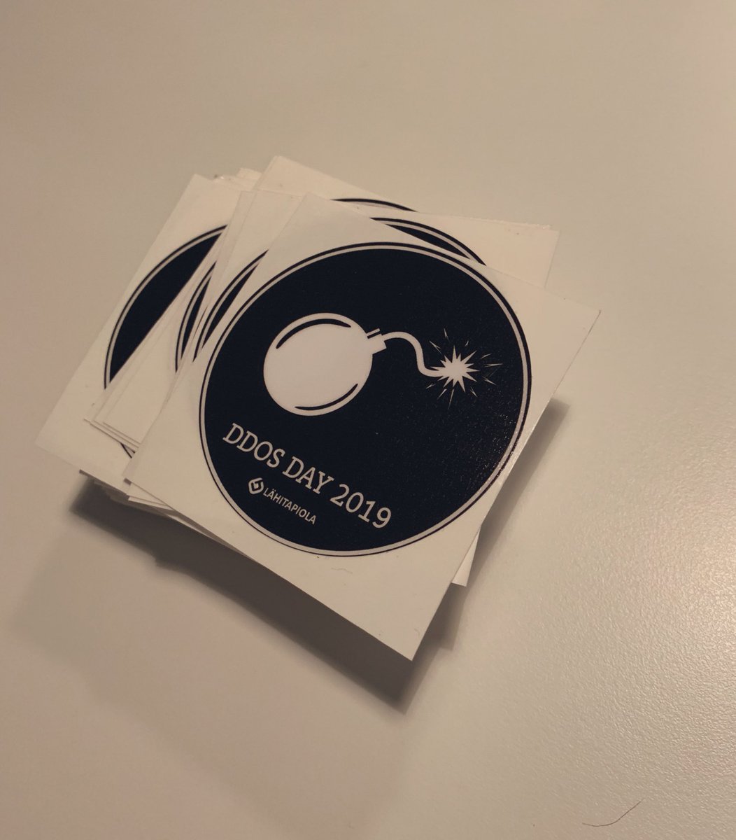 leoniemela's tweet photo. Designed by @markusforsstrom 💪 #ddosday https://t.co/xZ0cmIHjFs