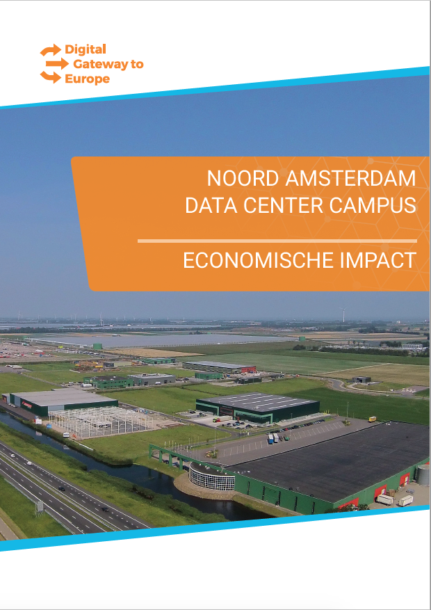 DGWEU's tweet photo. The emerging North Amsterdam Data Center Campus has major economic impact - New economic study by Digital Gateway to Europe - download via https://t.co/HnLnYwhwHM (ENG + NL) @OBNHN @DutchDatacenter @HollandsKroon #hyperscale #datacenter #economy #datacentercampus @investinnhn https://t.co/4u6h84ekdV