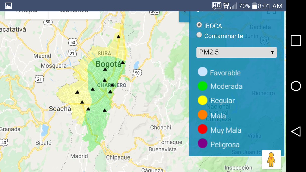 RespiraBogota's tweet photo. Bogotá sin autoridad ambiental. Altas concentraciones en toda la ciudad y el #IBOCA relajaooo, @Ambientebogota relajadaaaa y @PGN_COL no va ha hacer nada?
Quien responde por los daños causados a los ciudadanos?
Y los muertos y enfermos que?
@FiscaliaCol https://t.co/UXmDkJW0Y2