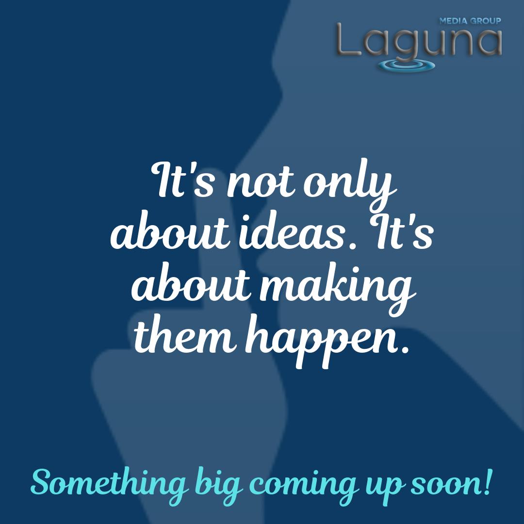 lagunamedia's tweet image. Shhh! We have a secret. A new innovative product is coming up soon. Any guesses? Tell us what you think it is!  We have a gift in store for the closest guess by March 15. #Innovation #TechnologyForward #LagunaMediaGroup.