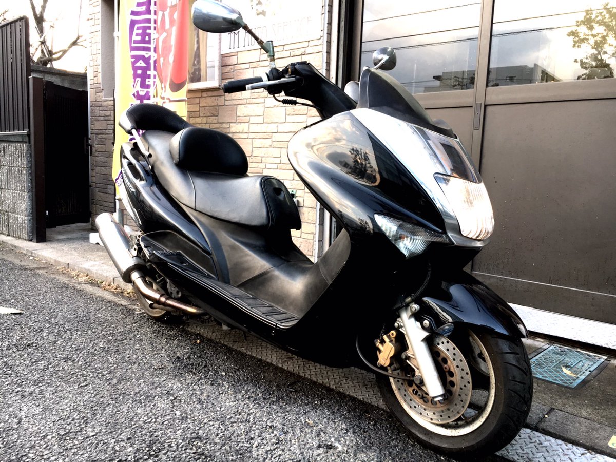 マジェスティ125 カスタム 売ります 6万円です♪ ROSSOマフラー、DCR